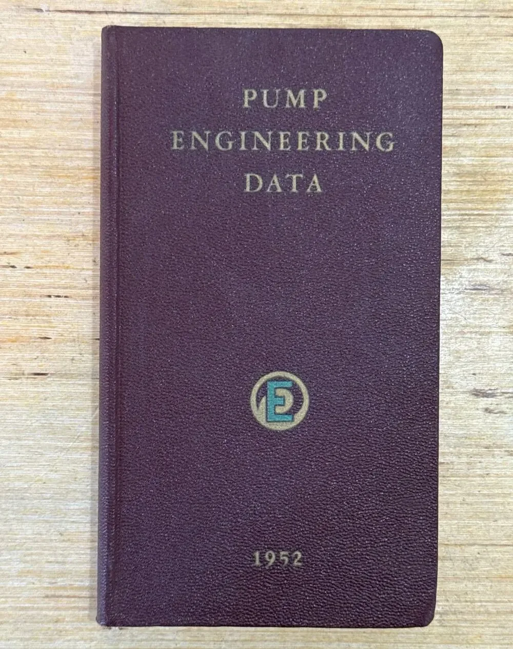 Pump Engineering Data 1952 Economy Pumps Inc Vintage Manual